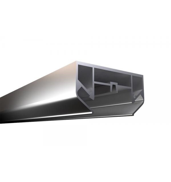 Профиль-адаптер для монтажа в натяжной потолок для однофазного шинопровода Crystal Lux CLT 0.212 CLT 0.212 05 3000 AL 1408/057