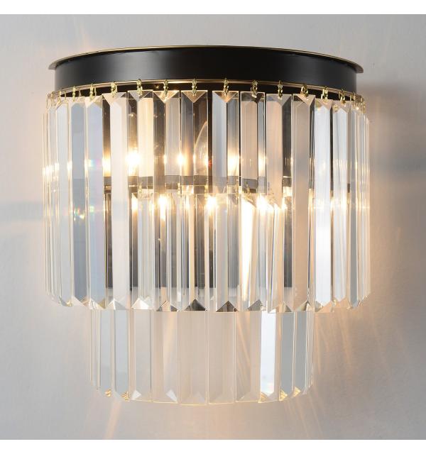 Светильник Crystal Lux MAXIME  MAXIME AP2 BLACK 2412/403