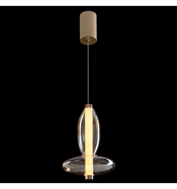 Светильник Crystal Lux QUASAR SP7W LED AMBER 3790/207