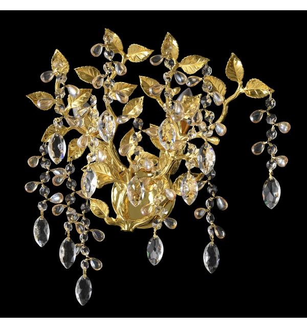 Светильник Crystal Lux EDEN AP2 GOLD 3870/402