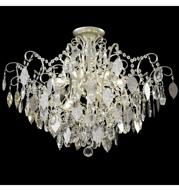 Светильник Crystal Lux ESMIRALDA PL9 SILVER 0524/109