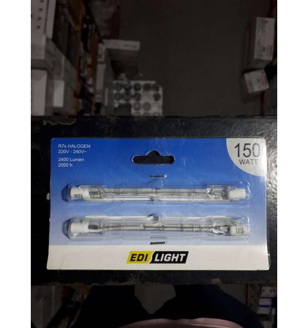 Лампа R7S L-118 150W  Edi light 10161