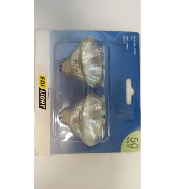 Лампа MR16 50W 12V Edi light 10382