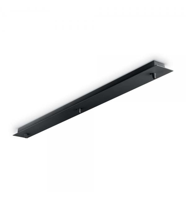Аксессуар Ideallux ROSONE METALLO 3 LUCI NERO 123301