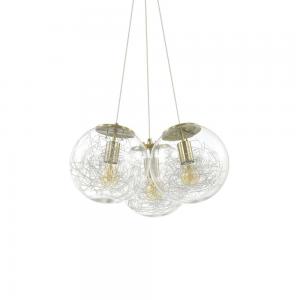 Светильник Ideallux MAPA SAT SP3 OTTONE 175973