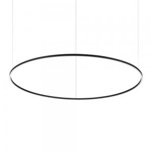 Светильник Ideallux ORACLE SLIM SP D150 ROUND BK 3000K 285061