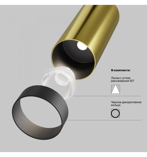 Светильник Maytoni Technical FOCUS LED C055CL-L12W2.7K-W-BS