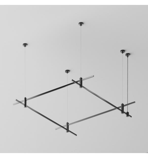 Магнитная модульная трековая система FLARITY (набор) Maytoni Technical TFC-Flar-H04-B