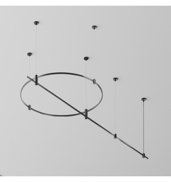 Магнитная модульная трековая система FLARITY (набор) Maytoni Technical TFC-Flar-H05-B