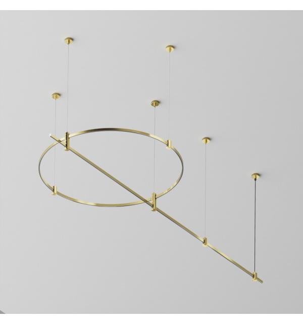 Магнитная модульная трековая система FLARITY (набор) Maytoni Technical TFC-Flar-H05-BS