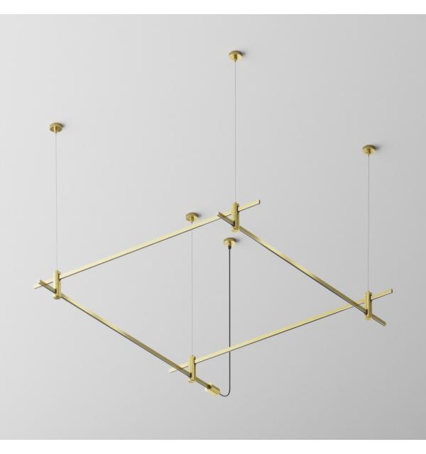 Магнитная модульная трековая система FLARITY (набор) Maytoni Technical TFC-Flar-H08-BS