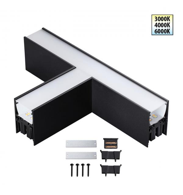 Светильник соединитель Т с переключ. цв. температуры Novotech FATTO 359611