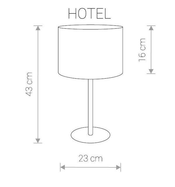 Настольная лампа Nowodvorski HOTEL 9301