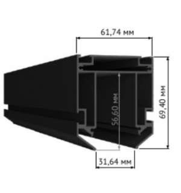 Профиль для монтажа SKYLINE 220 в натяжной ПВХ потолок STLuce ST015.129.02